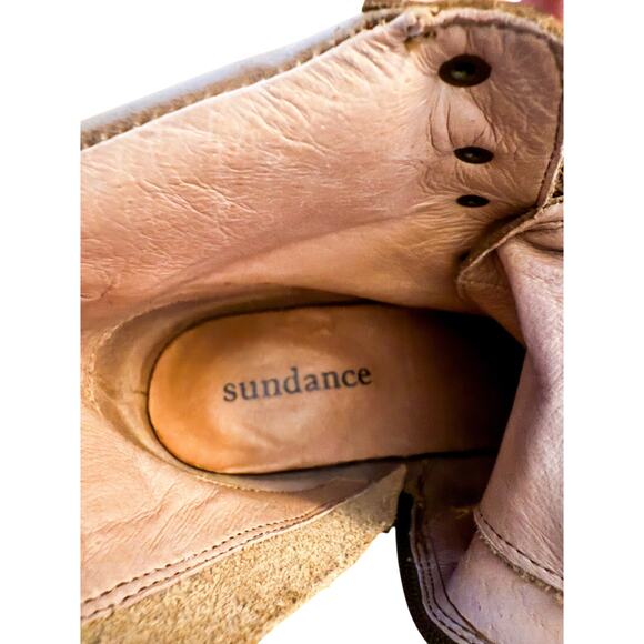 Sundance Shoes Women's Mam' Zelle Wedge Western Shoes size 37 - Picture 7 of 8